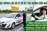 Học bằng lái xe ô tô B1 quận Cầu Giấy Hà Nội – Học viện Cảnh sát