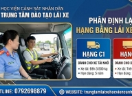 Bằng lái xe hạng C giờ là hạng gì? bao nhiêu tiền? thi khó không?