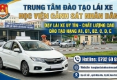 Sân sát hạch học viện cảnh sát nhân dân ở đâu?