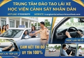 Học lái xe ô tô Học viện An Ninh – Cam kết thi đỗ, uy tín 100%