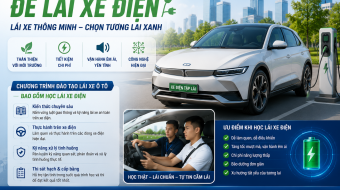 Xe ô tô điện có cần học bằng lái riêng không? Giải đáp chi tiết
