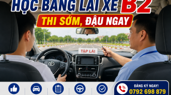Học bằng lái xe B2 bao lâu thì thi? Thi xong bao lâu có bằng?