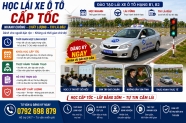 Khóa học lái xe ô tô cấp tốc dành cho người bận rộn chất lượng cao